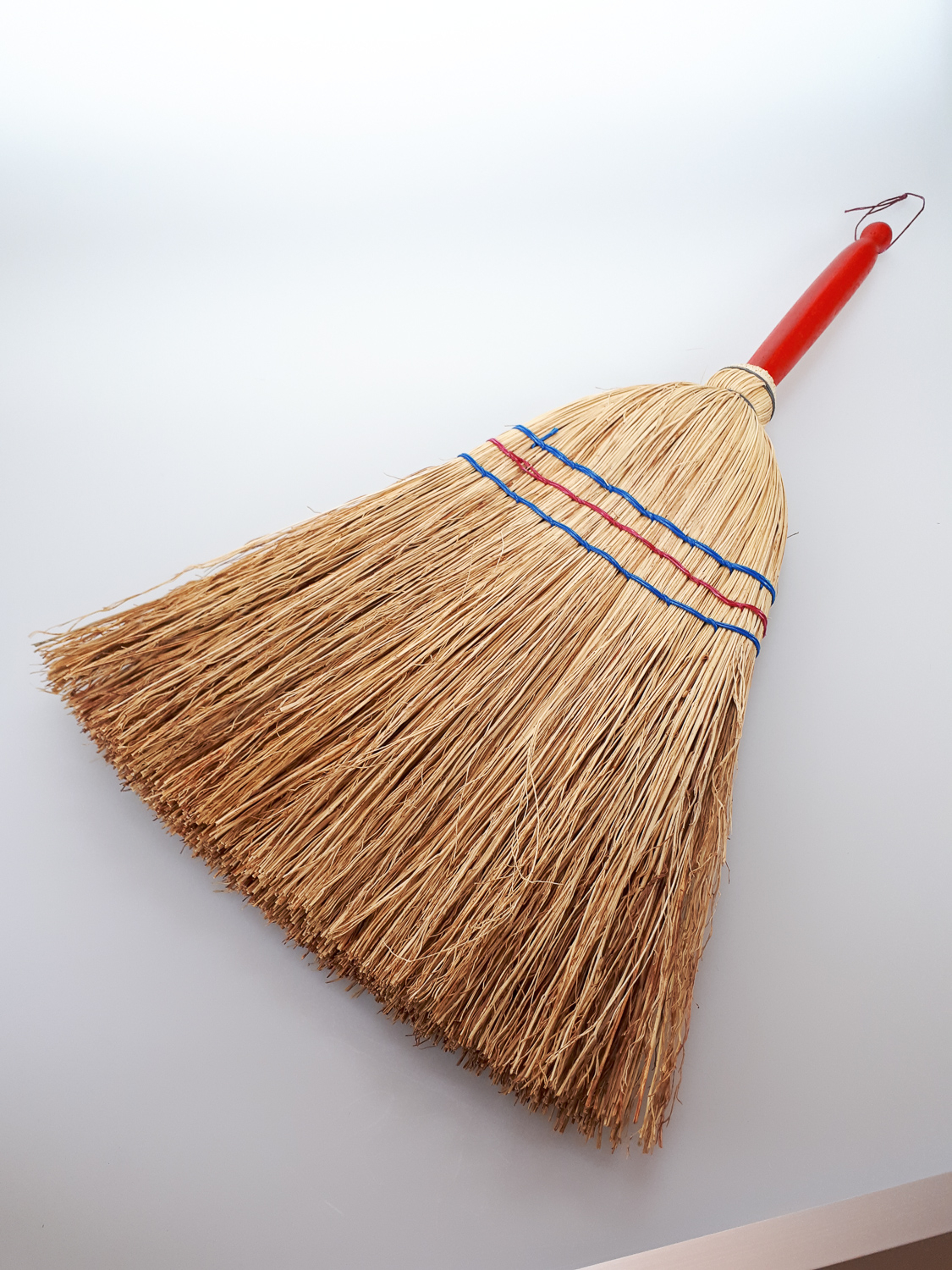 Handbrosse groß - roter Stiel